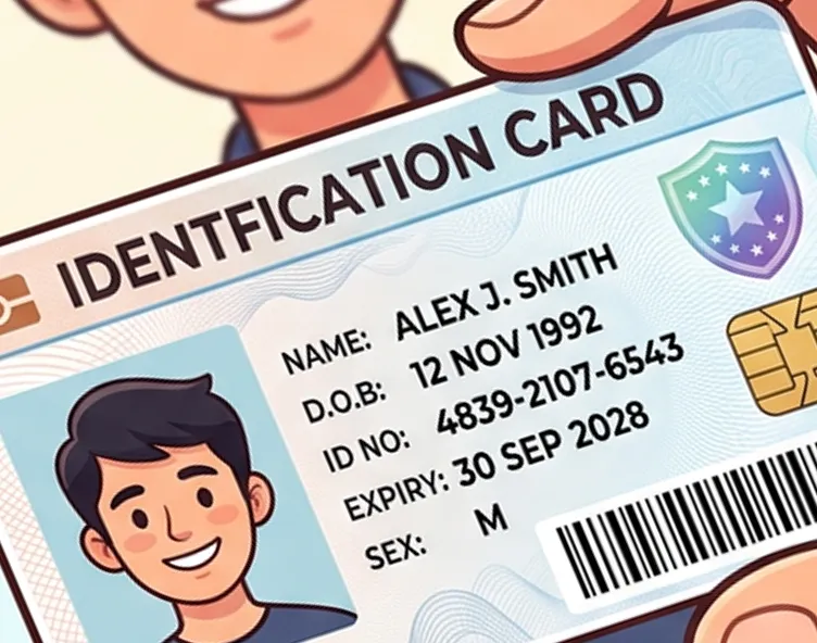 ID verification illustration